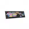 Logickeyboard LKB-EDIUS-A2PC-FR Tastatur Universal USB AZERTY Französisch Schwarz
