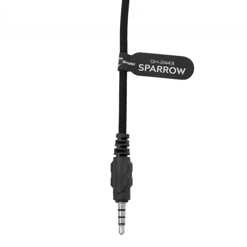 Kopfhörer White Shark GH-2443 Sparrow Schwarz