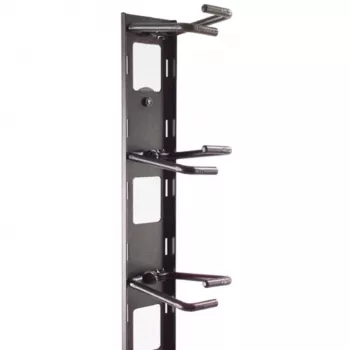 APC NetShelter Kabelmanagement, Vertikaler Kabelmanager, Kabelringe, Set mit 8, Schwarz, 55 mm x 766 mm x 85 mm