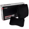 Memory Foam Pillow Set nitro concepts NC-PST-MF-001 — Schwarz, ergonomische Memory-Schaum-Stützkissen (Set)