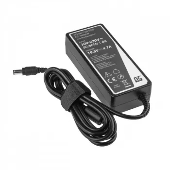 Netzteil Grün Cell AD31P 90W Indoor AC-to-DC 19,5V 4,7A für Sony Laptops, schwarz