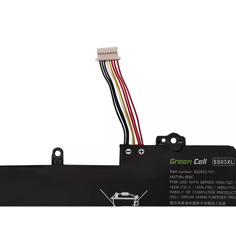 Notebook-Akku Grün Cell SS03XL für HP EliteBook 735 830 840 G5/G6 11,4 V 4100 mAh