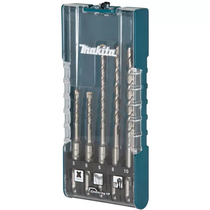 Makita E-15702 SDS-PLUS Steinbohrer-Set 5-teilig (E-15702)