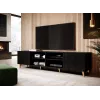 Cama RTV-Schrank PAFOS 200x42x52 schwarz matt