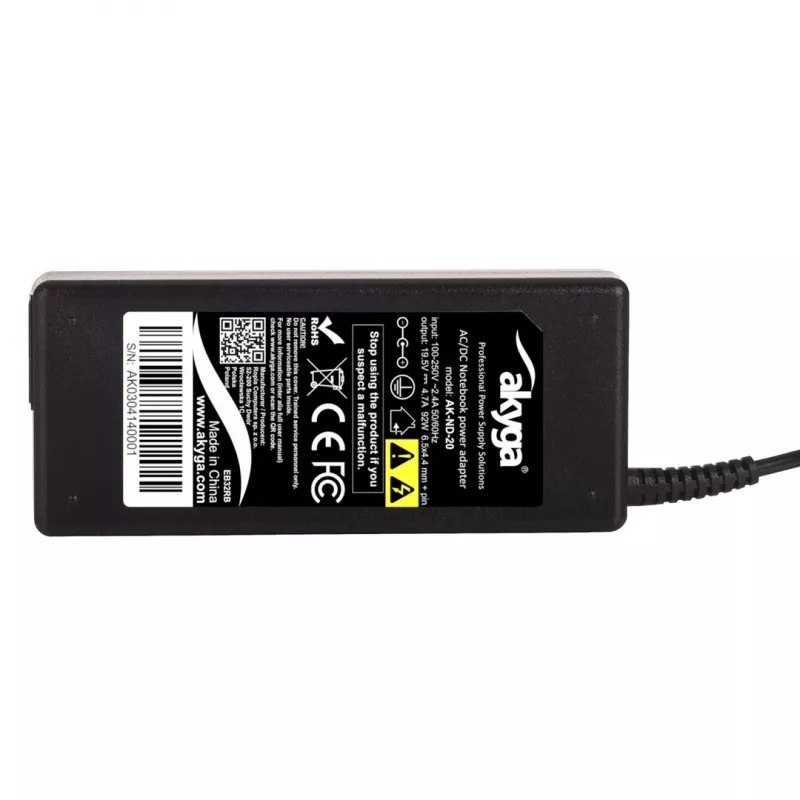 Akyga AK-ND-20 Netzteil Indoor 92 W Schwarz
