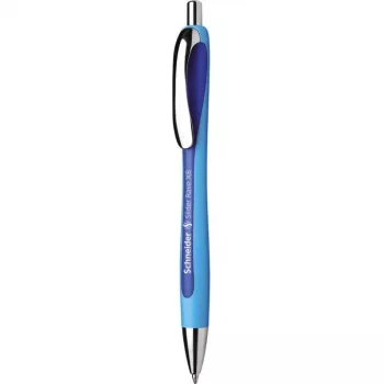 Clip-on Kugelschreiber mit Druckmechanismus Schneider Slider Rave XB Blau