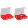 Sortierbox allit EuroPlus Basic 37/12 rot Polypropylen schlagfest – 37 Fächer