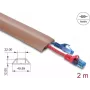 Kabelhülle DELOCK 20764 Braun PVC 1 Stück