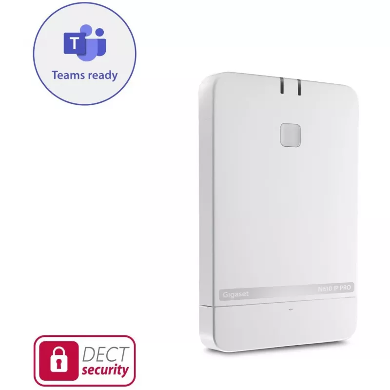 Gigaset N610 IP DECT-Basisstation & S700H Pro Mobilteil (S30852-H2735-R102)