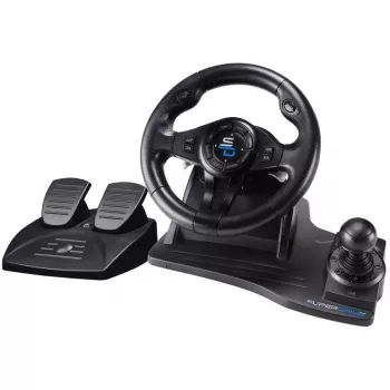 Subsonic SA5596-NG Gaming-Controller Schwarz USB-Lenkrad Pedale 270°