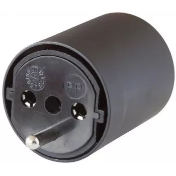 Netzstecker-Adapter Brennenstuhl 1081592404 Schwarz