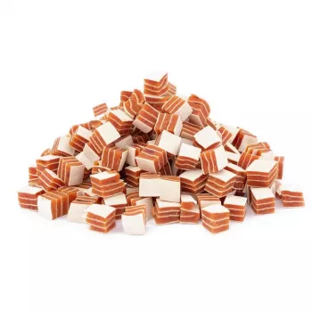 PETITTO Weiche Sandwiches mit Kaninchen und Fisch – Hunde-Leckerli – 500 g