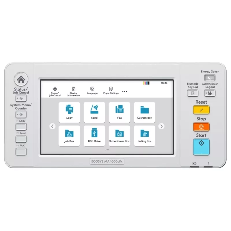 Kyocera ECOSYS MA4000cifx Drucker Laser Farbe MFP A4 40 ppm Ethernet LAN USB (SPEC)