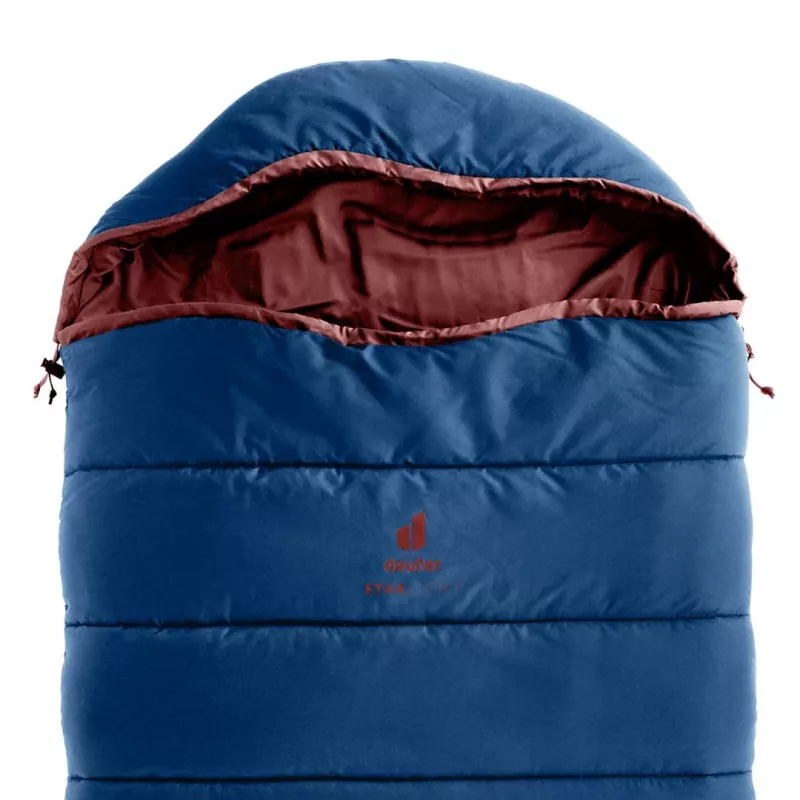 Deuter Kinderschlafsack Starlight SQ (130-170 cm) - nightblue/redwood
