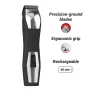 Trimmer Wahl GroomsMan Pro Battery Schwarz Edelstahl 0,7 mm 3 cm