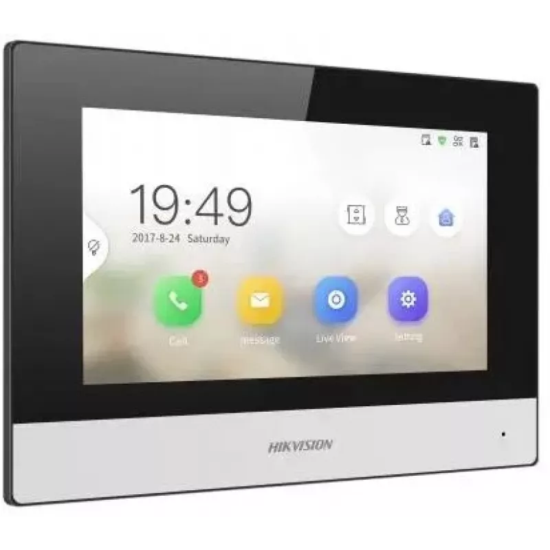 Video-Türsprechanlage Hikvision DS-KH6320Y-WTE2 7 Zoll TFT-Display