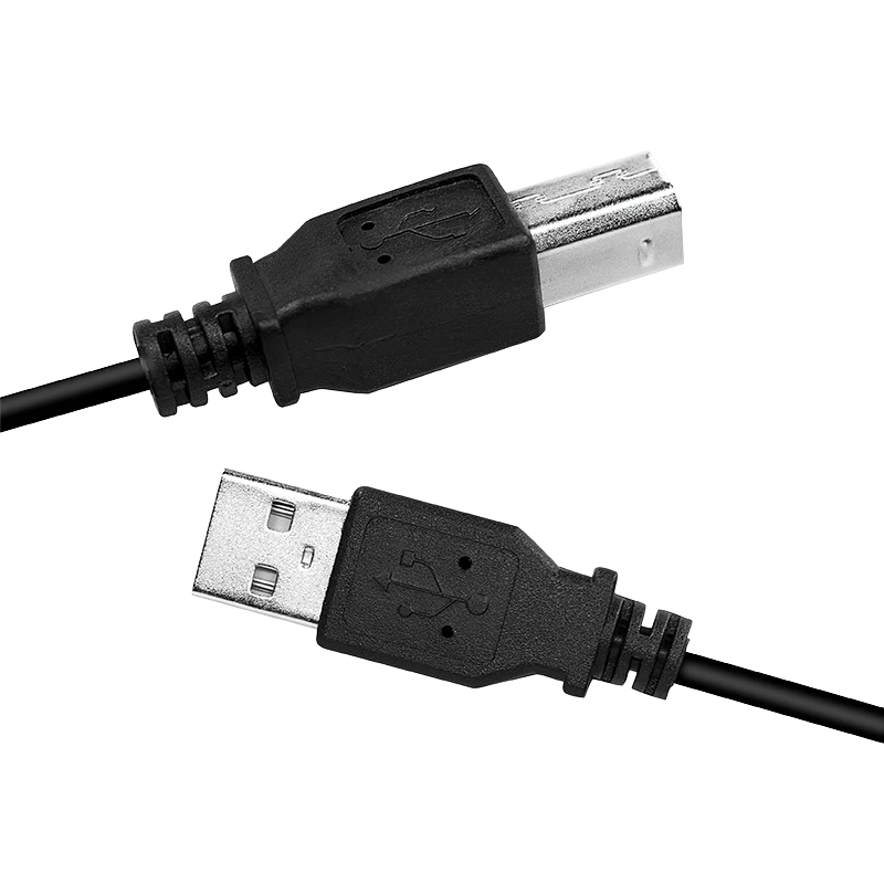 USB-Kabel LogiLink CU0007B USB 2.0 2 m USB A USB B Schwarz