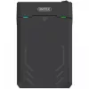 HDD/SSD-Gehäuse Unitek Y-3035 — 2,5/3,5 Zoll SATA, USB 3.2 Gen 1 (USB Typ-B), 6 Gbit/s, Schwarz, AC-Adapter