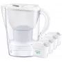 Brita Marella XL jug + 4 Maxtra cartridges (Weiß)