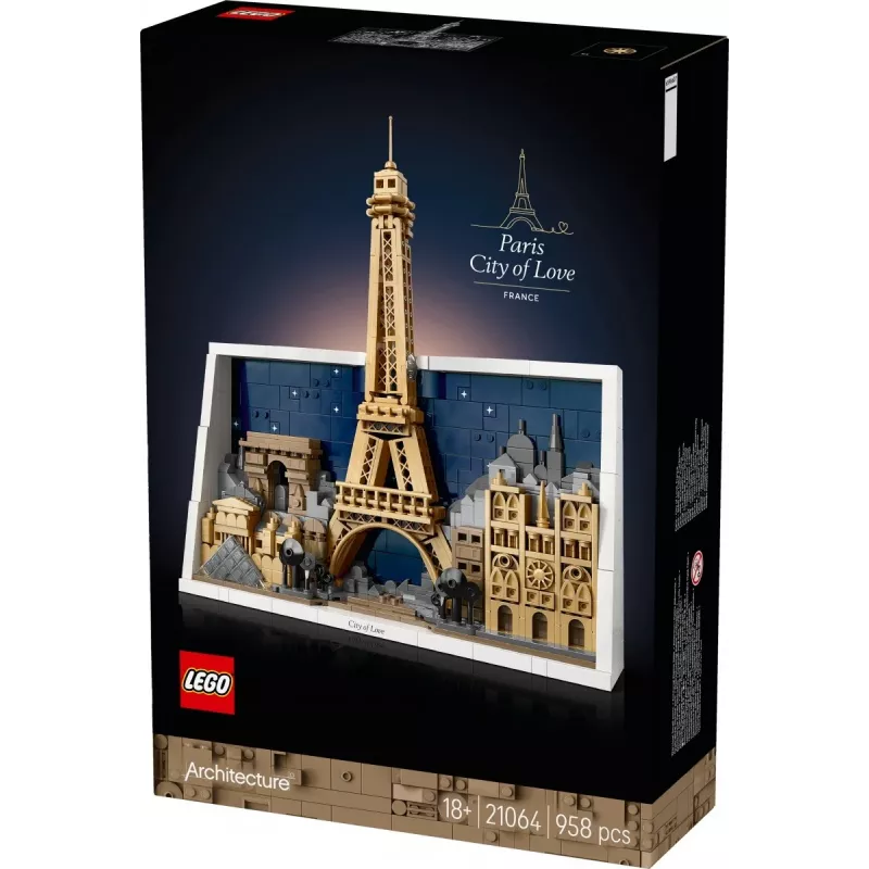 LEGO ARCHITECTURE 21064 Paris – Stadt der Liebe