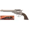 Pulio Cowboy Revolver GONHER 88/0 Metall 8 Schuss – Spielzeug-Zündplättchenrevolver, Metallkonstruktion, 8-Schuss-Trommel