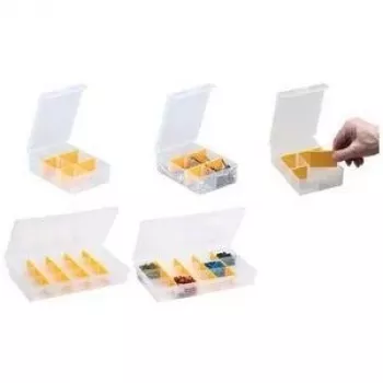 Aufbewahrungsbox allit EuroPlus Basic Größe 29/3-12 transparent schlagfest