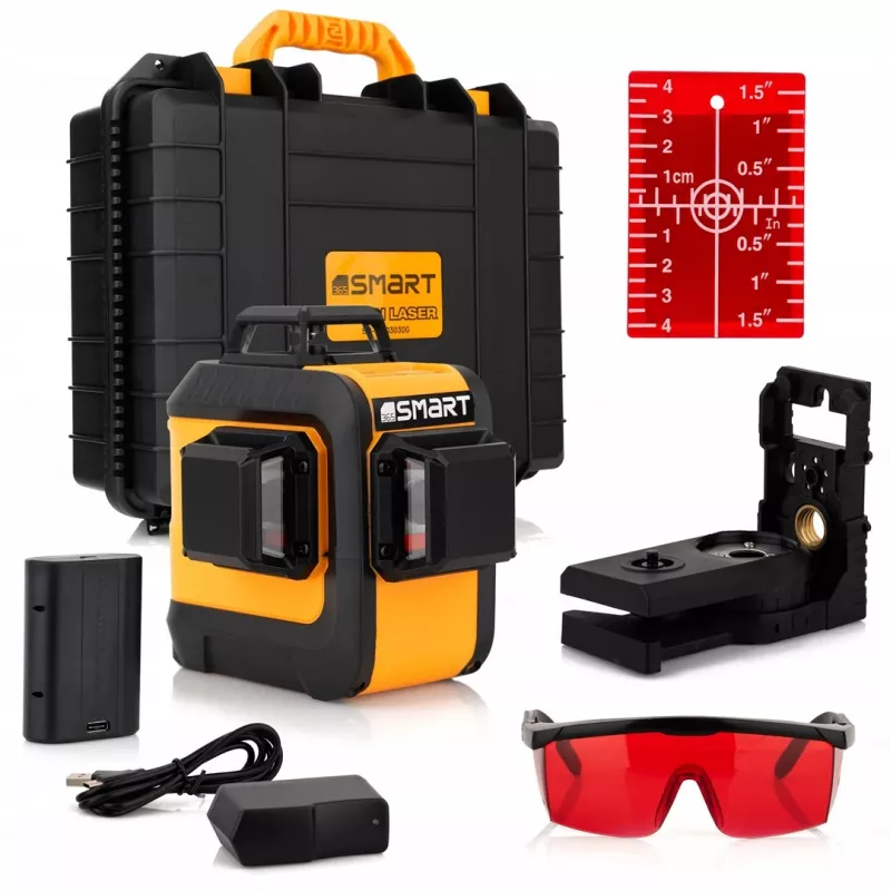 Lasernivelliergerät Smart 06-03015R roter Strahl, Reichweite 15 m