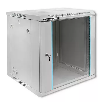 Rack-Schrank QOLTEC 19-Zoll 12U Modell 54485 — Netzwerk-/Servergehäuse