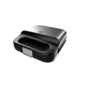 Cecotec Sandwichmaker | Rock’nToast 4in1 | 1000 W | Anzahl der Platten 4 | Schwarz
