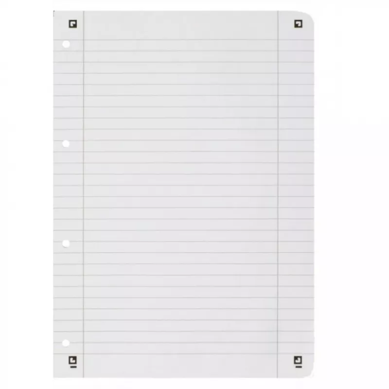 Oxford TOUCH Schreibblock A4+ 80 Blatt Aqua