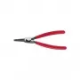 Knipex 46 11 A1 Seegeringzange geeignet für Außenringe 10–25 mm Spitzenform gerade