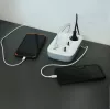 Steckdosenleiste Tellur TLL331521 Smarte WiFi-Steckdosenleiste mit 3 Steckdosen, PD 30W, QC 18W