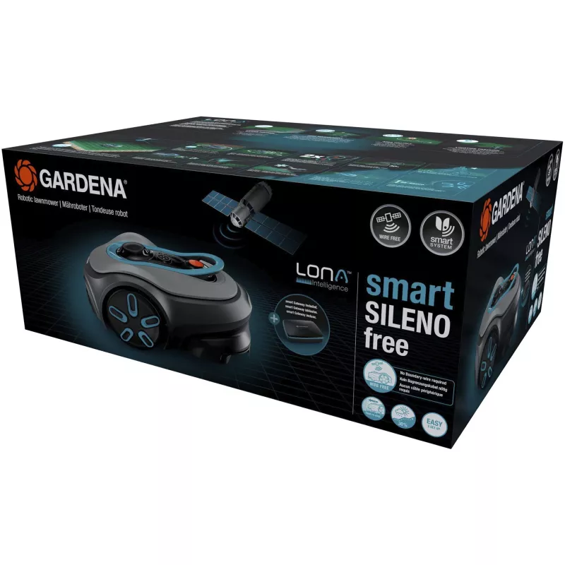 Mähroboter Gardena smart SILENO free Maximale Rasenfläche 1200 m² Schnittbreite 16 cm