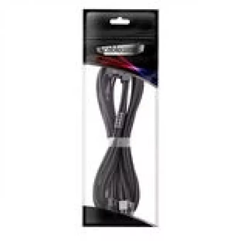 PCIe-Stromverlängerungskabel CableMod C-Series Pro Variant A 90° 16-Pin auf 2×8-Pin schwarz