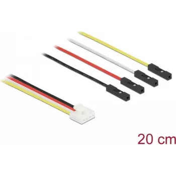 Internes Stromkabel DELOCK 86947, 0,2 m, Stecker auf Buchse