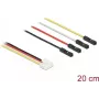 Internes Stromkabel DELOCK 86947, 0,2 m, Stecker auf Buchse