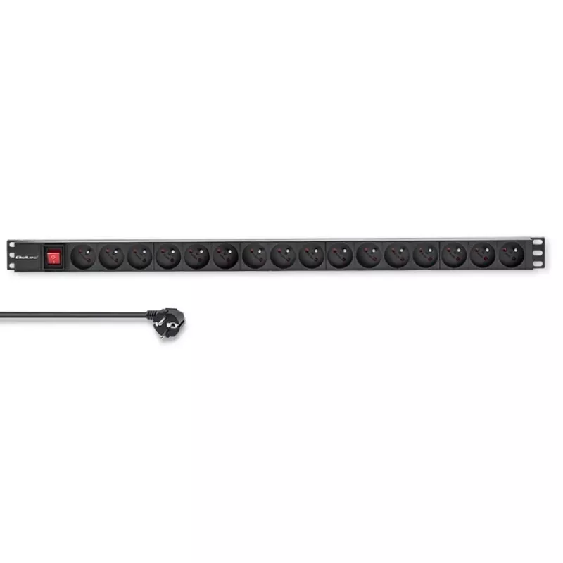 Steckdosenleiste für RACK 16A PDU, 16xFRENCH, vertikal