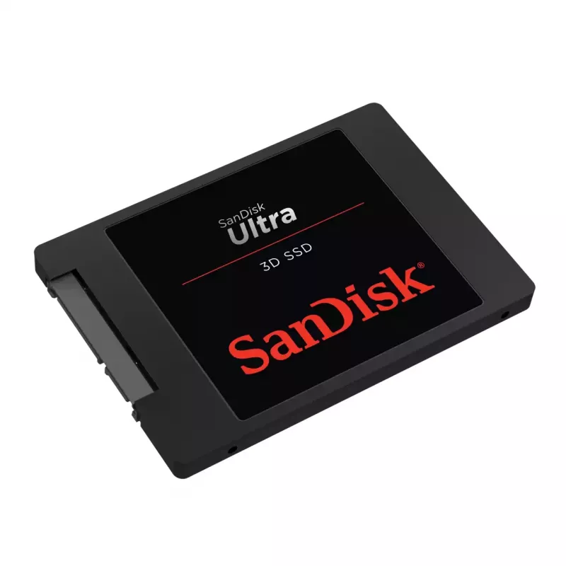 SanDisk Ultra 3D - SSD - 500 GB - intern - 2,5 (6,4 cm) - SATA 6 Gbit/s (SDSSDH3-500G-G26)