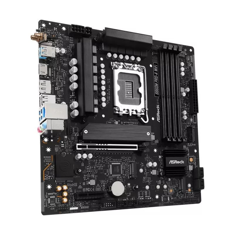 ASRock B860M Pro-A WiFi Micro-ATX Motherboard