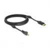 DisplayPort-Kabel DeLOCK 83722 Mini DisplayPort 2 m Schwarz