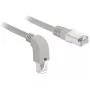 Netzwerkkabel DeLOCK 85875 2m Cat6a S/FTP Grau