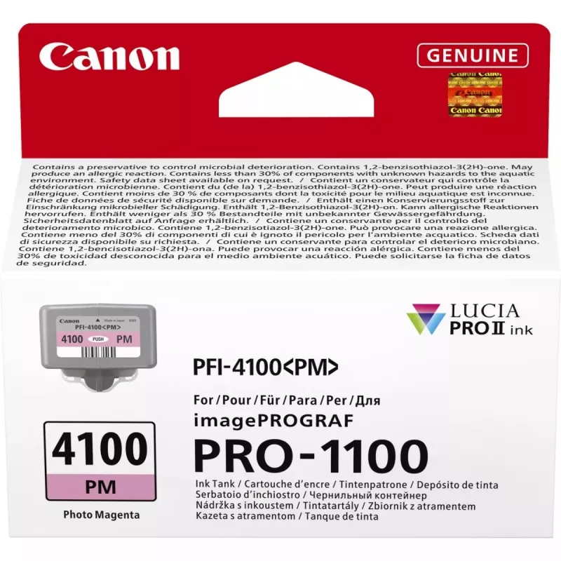 Canon LUCIA PRO II Tintenpatrone 1 Stück Original Standardertrag Photo Magenta