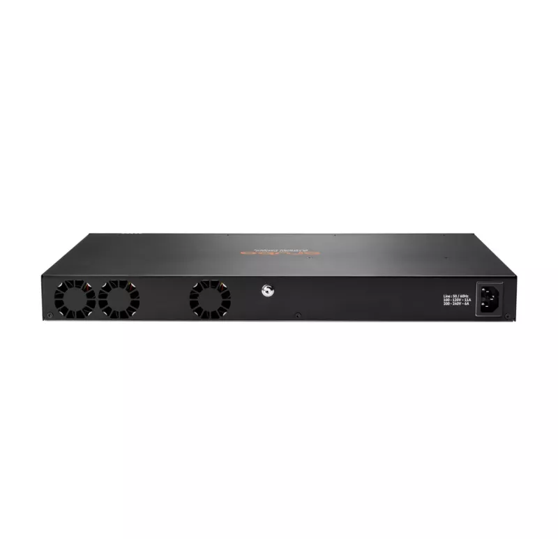 Hewlett Packard Enterprise HPE Aruba Networking CX 6200F 48G Class4 PoE 4SFP+ 740W Switch - Switch - max. Stapelentfernung 10 km - L3 - managed - 48 x 10/100/1000 (PoE+) + 4 x 1 Gi
