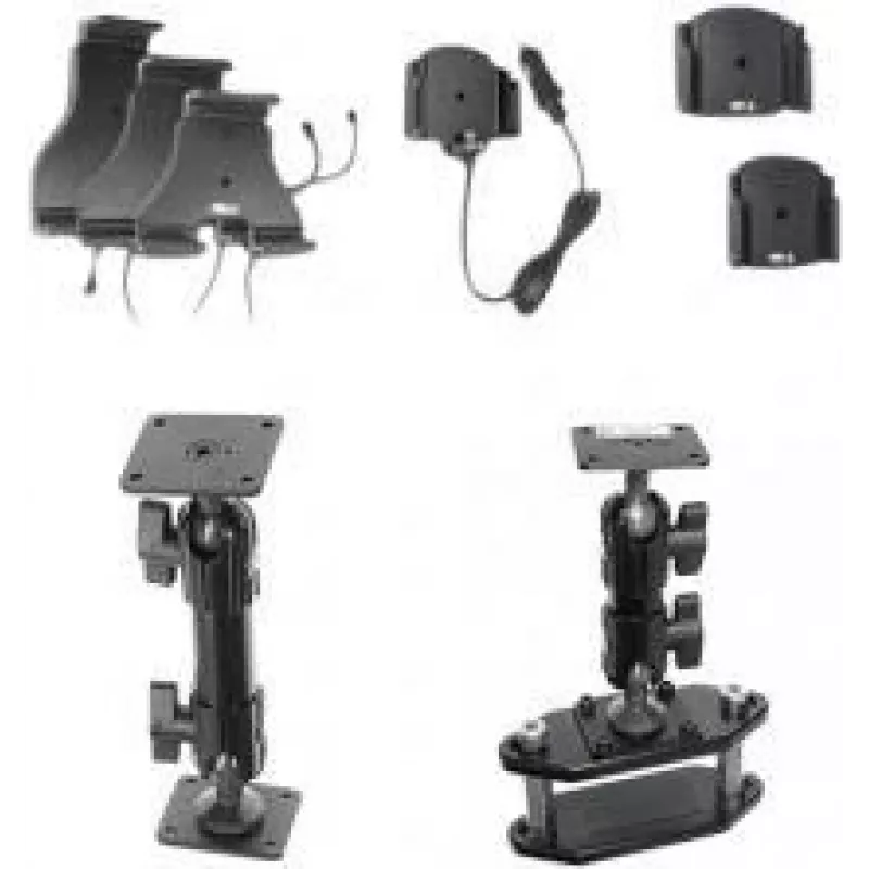 Aktive Halterung Brodit 512834 Mobiltelefon/Smartphone Schwarz