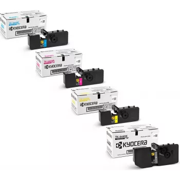 Tonerkartuschen-Multipack Kyocera TK-5440 Original 4er-Pack (schwarz) für kompatible Kyocera-Drucker