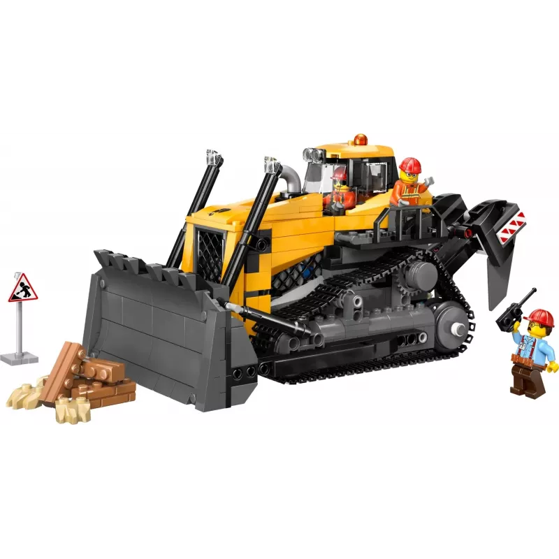 Spielzeug-Bau-Bulldozer LEGO 60466, City-Serie, 682 Teile, 3 Minifiguren, empfohlenes Alter 8+, Größe 120×240×130 mm