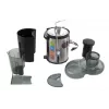 Entsafter ESPERANZA EKJ002 — 500 W, 0,45 L Saftbehälter, 1,5 L Tresterbehälter, Edelstahl/Schwarz