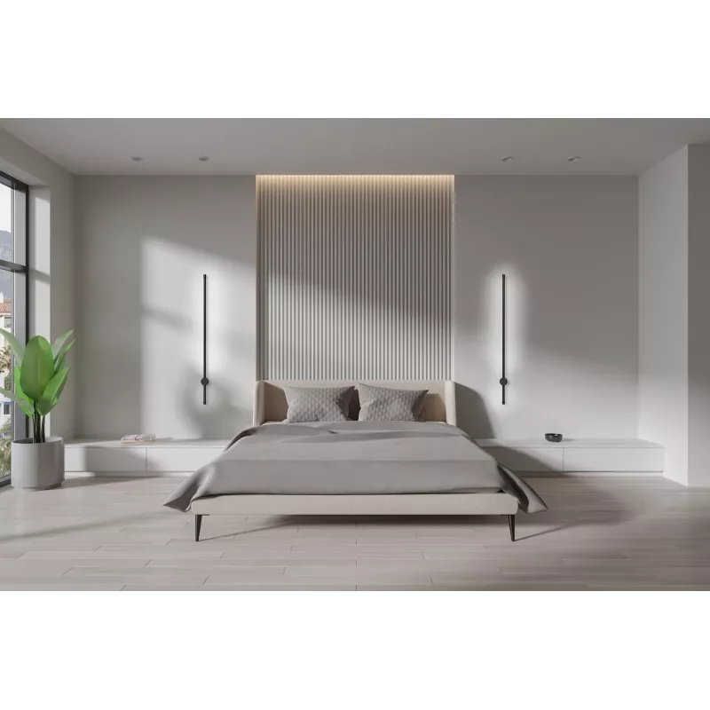 Activejet LED-Wandleuchte AJE-HILTON Schwarz NW