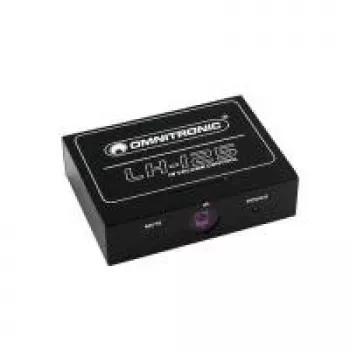 Lautstärkeregler Omnitronic LH-125 IR 125W — passiver Inline-Pegelregler für Audiosysteme