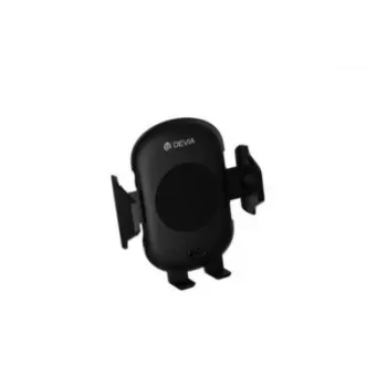 Kabellose Auto-Ladehalterung Devia Smart Serie Infrarotsensor — Schwarz
